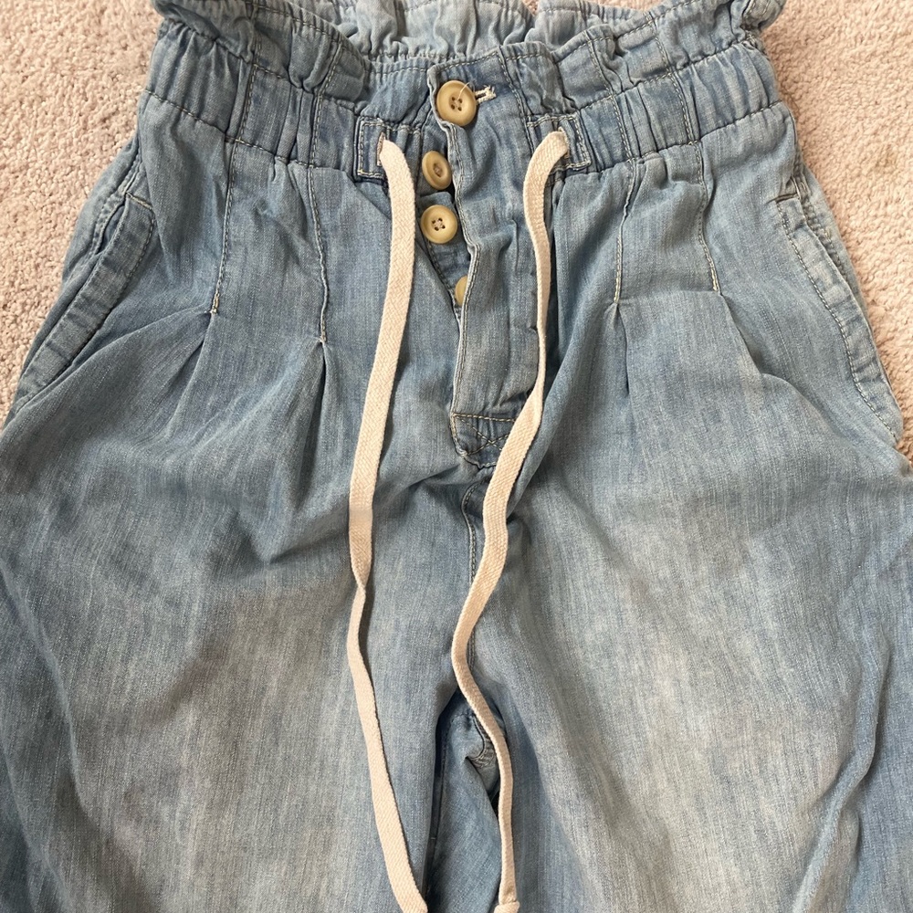 Free people denim pants 😍